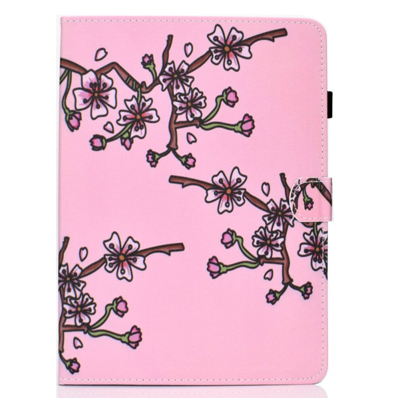 Capa rosa Plum Blossom para iPad Air 11 (2024)/Air (2022) (2020)/ Pro 11