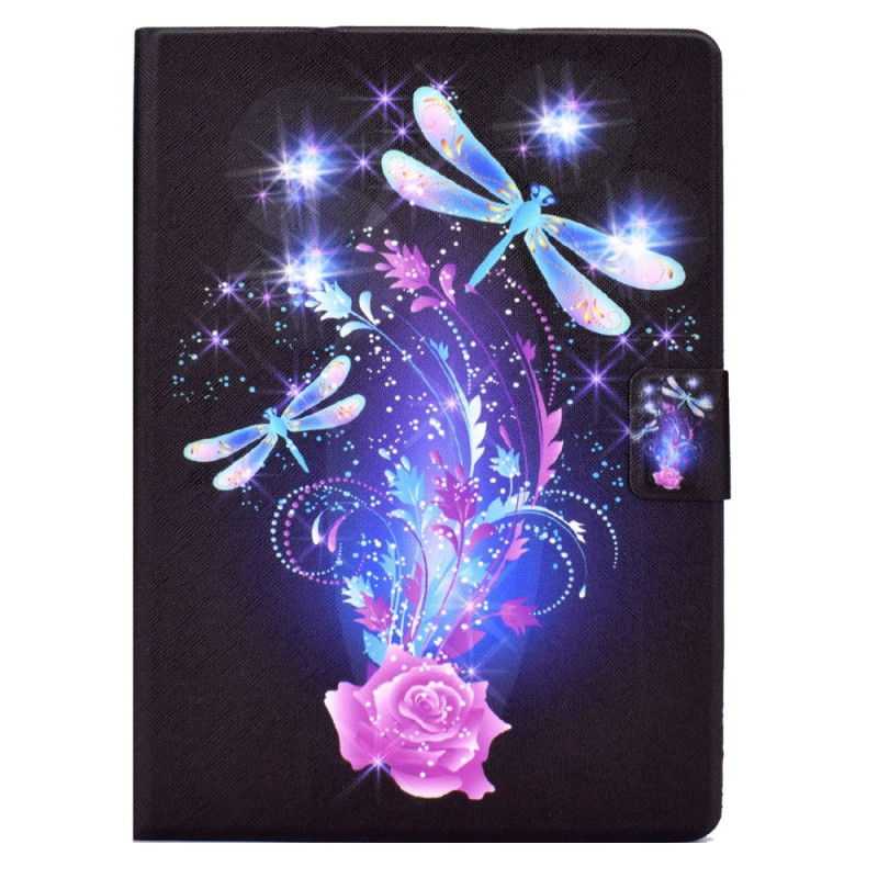 Capa para iPad Air 11 (2024)/Air (2022) (2020)/ Pro 11 Dragonflies