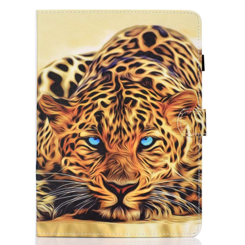 Capa para iPad Air 11 (2024)/Air (2022) (2020)/ Pro 11 Leopard