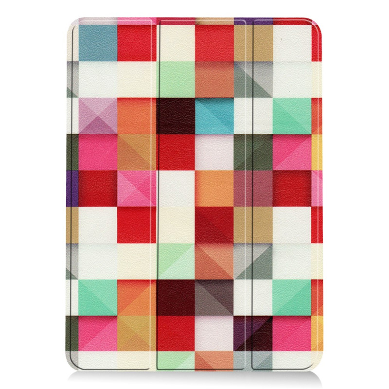 Capa inteligente para iPad Air 11 (2024) Triângulos coloridos