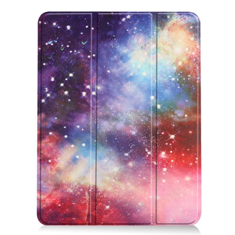 Capa inteligente para iPad Air 11 (2024) Capa estilo galáxia