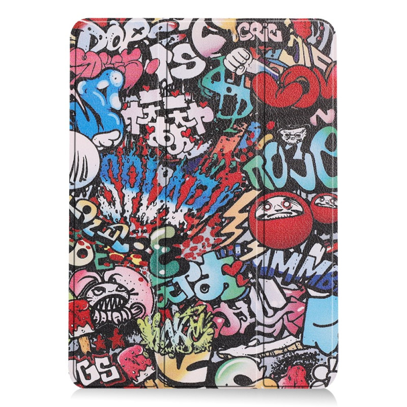 Capa inteligente para iPad Air 11 (2024) Graffiti