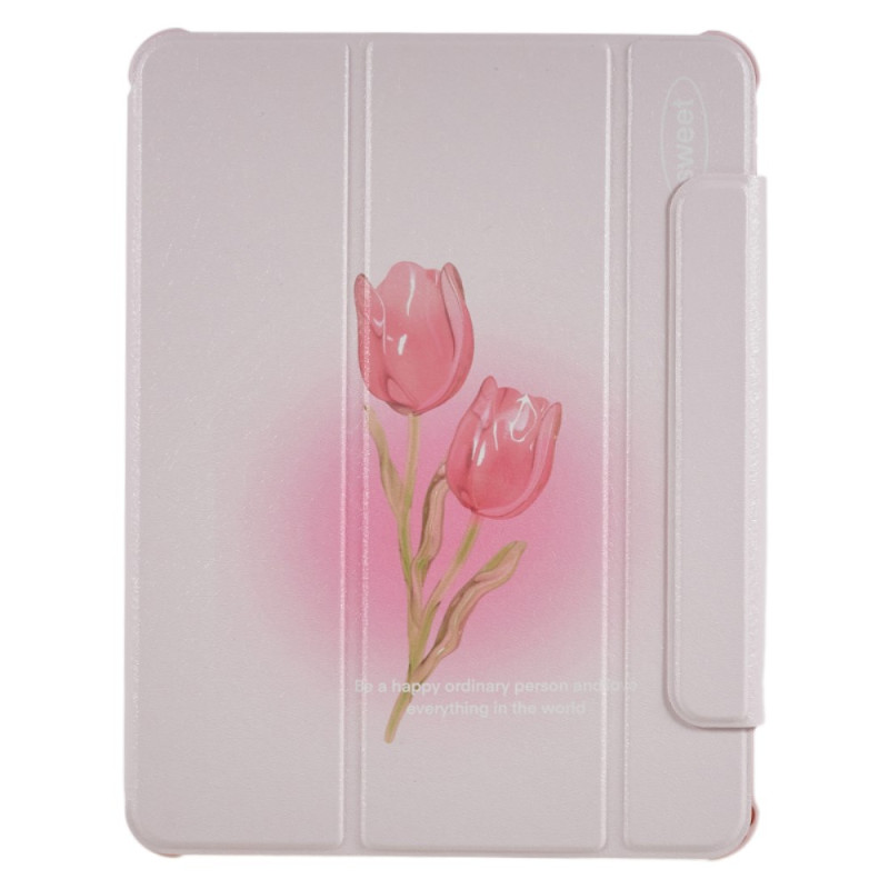 Capa Tulipa amovível para iPad Air 11 (2024)/Air (2022) (2020)/ iPad 10.9 (2022)