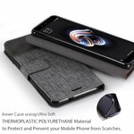 Xiaomi Redmi Note 5 Case Muxma Tecido e Efeito Couro