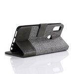 Xiaomi Redmi Note 5 Case Muxma Tecido e Efeito Couro