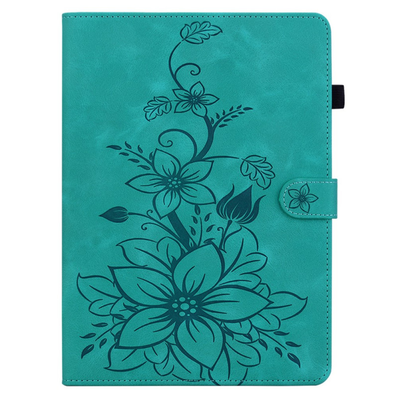 Capa Flor de Lírio para iPad Air 11 (2024)