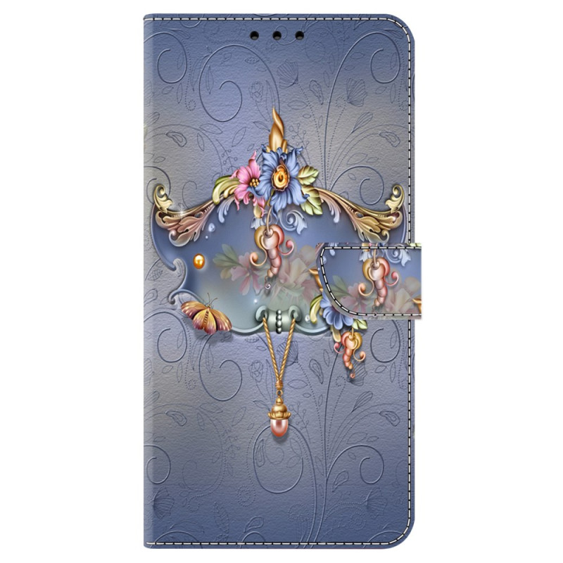 Capa para Samsung Galaxy A24 4G Escultura floral