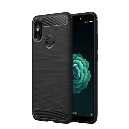 Xiaomi Redmi Note 5 Capa de fibra de carbono escovada