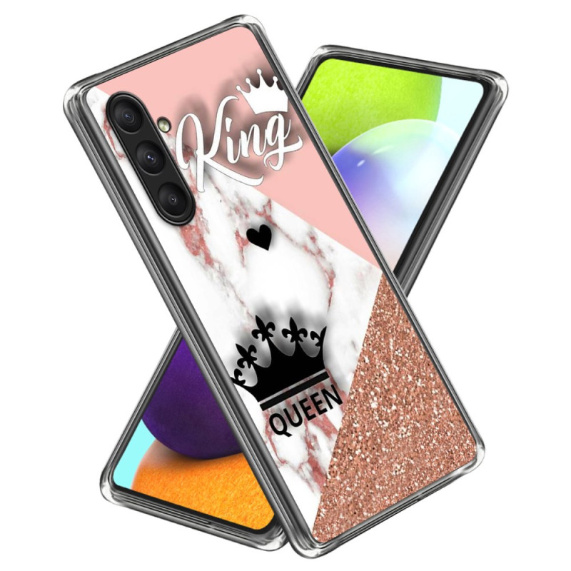 Capa para Samsung Galaxy A24 4G Marble Glitter