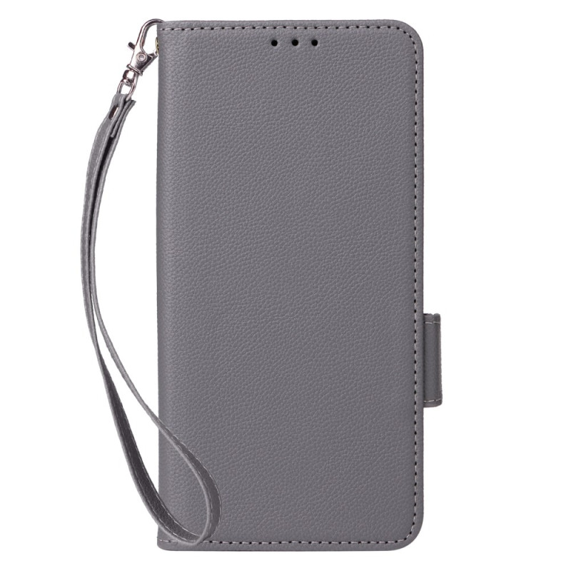 Capa com cordão para OnePlus Nord 4 Lychee Texture