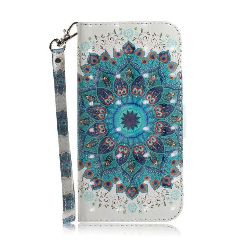 Capa Nokia C32 Mandala Verde com Bracelete