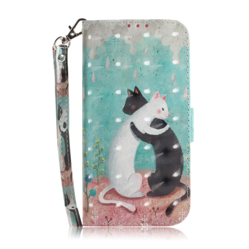 Capa para Nokia C32 Two Cats Strap