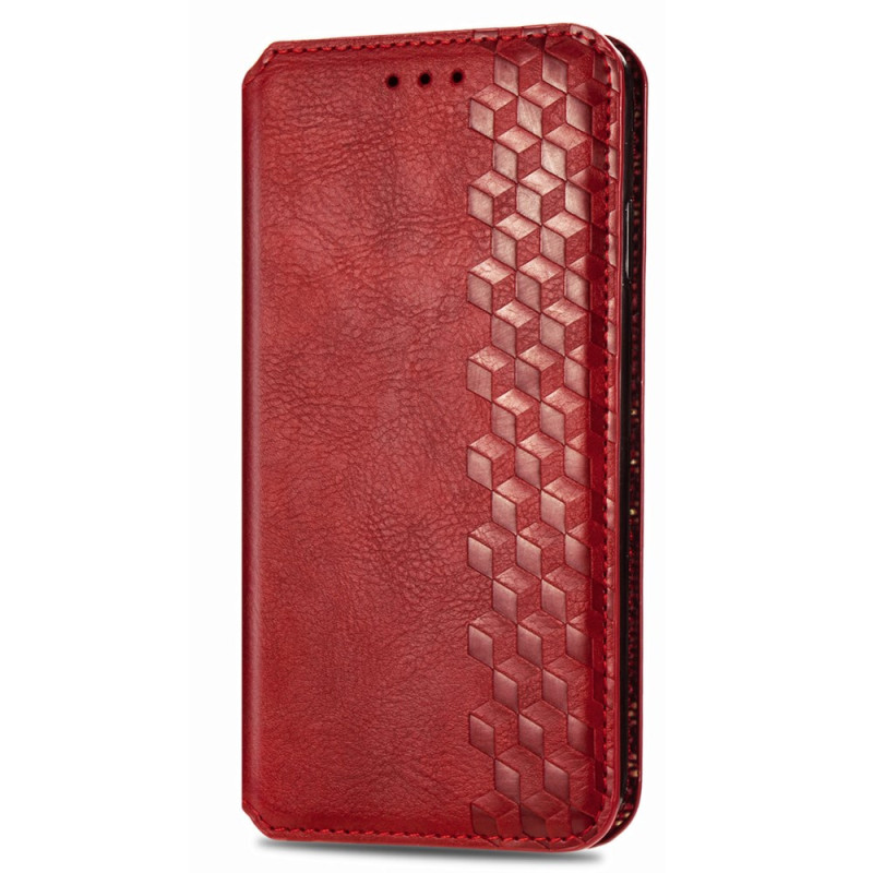 Capa Flip Cover Nokia C32 Efeito Couro Vintage Frise Losanges