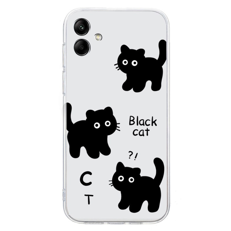 Capa para Samsung Galaxy A05 4G Cat Black