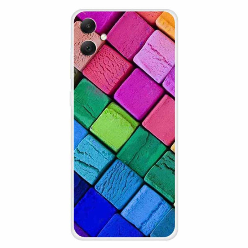 Capa Samsung Galaxy A05 Blocos coloridos