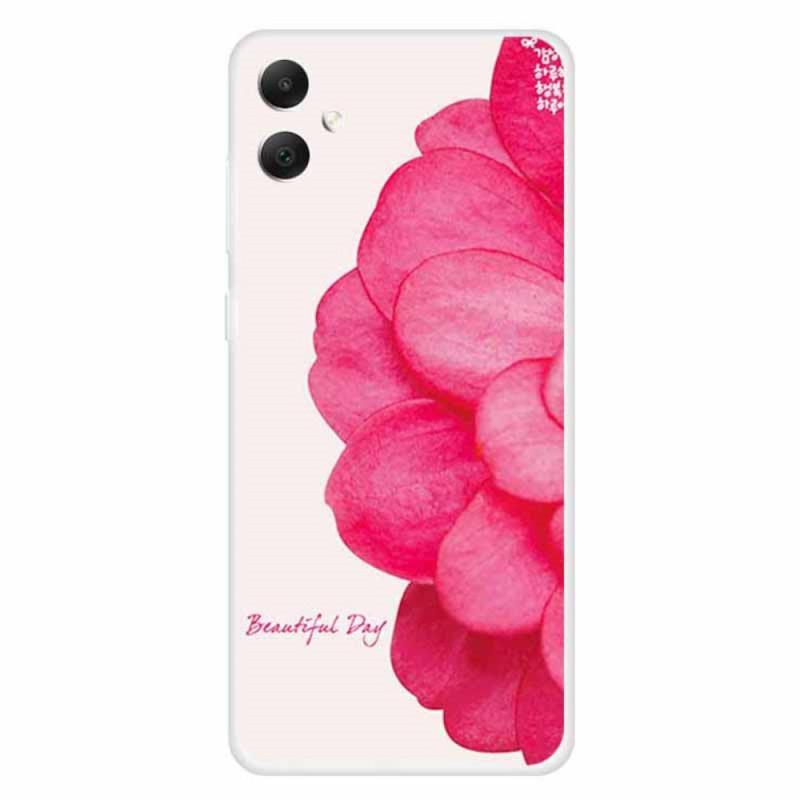 Capa de flores cor-de-rosa para Samsung Galaxy A05