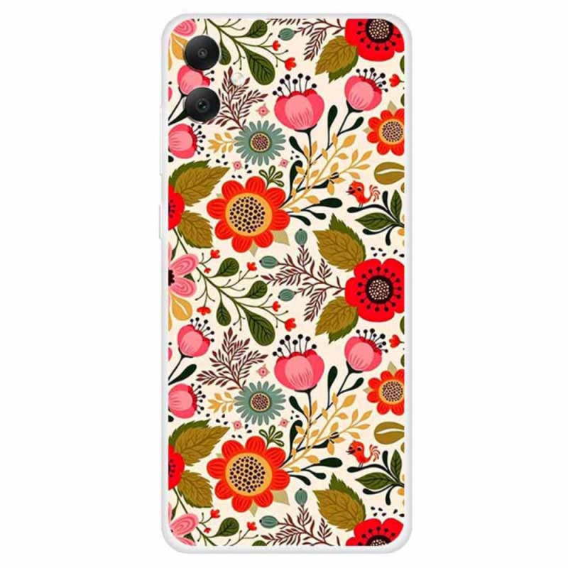 Capa Samsung Galaxy A05 Flores coloridas