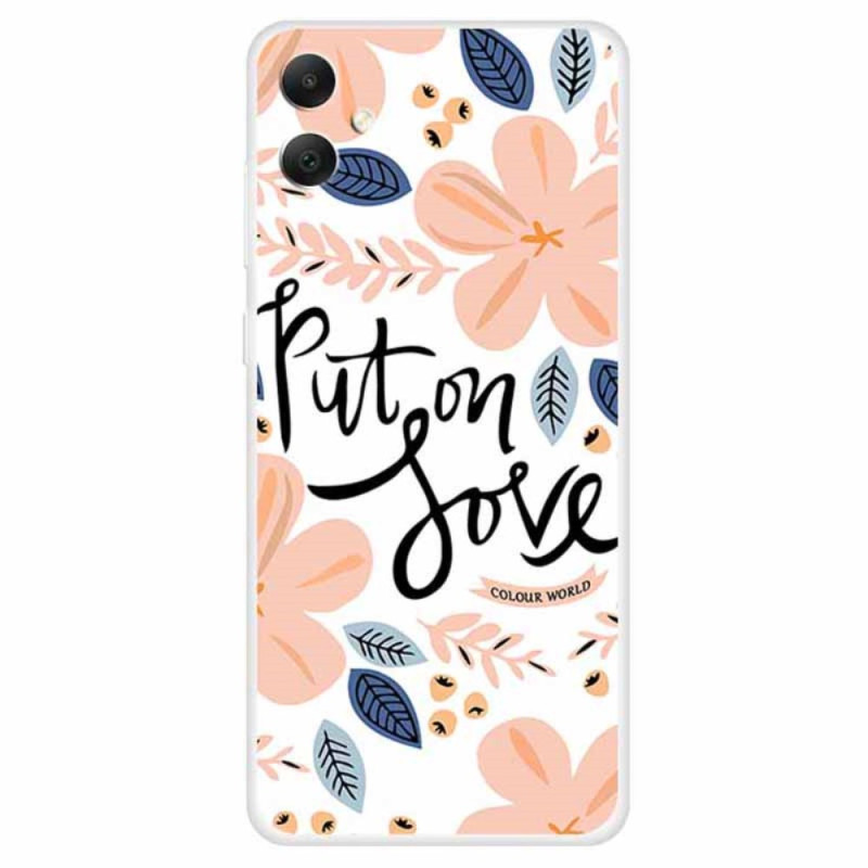 Capa para Samsung Galaxy A05 Put on Love