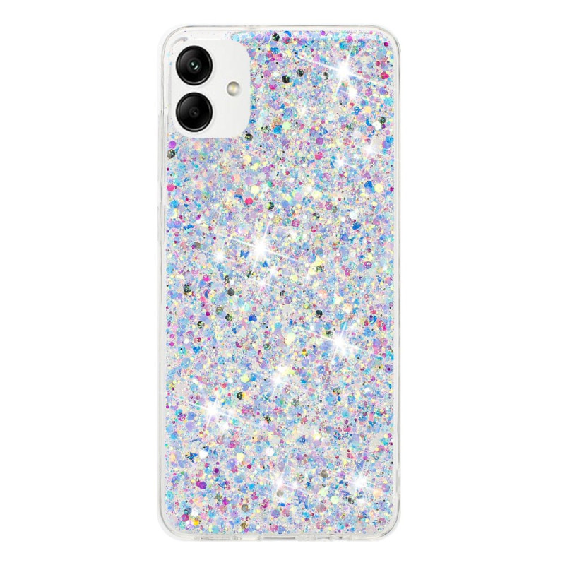 Capa Samsung Galaxy A05 Decoração Glitter