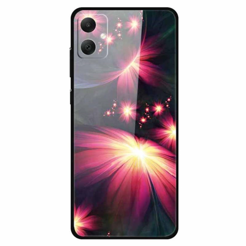 Samsung Galaxy A05 4Capa de vidro temperado Flores