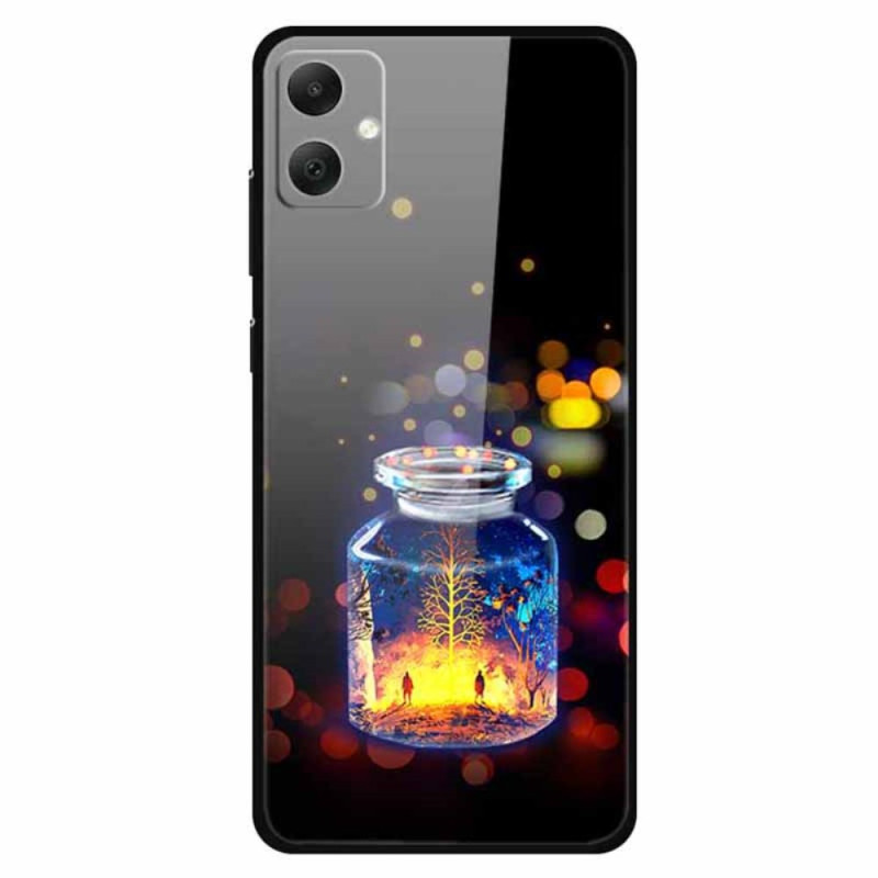 Samsung Galaxy A05 Capa de vidro temperado Wish Bottle