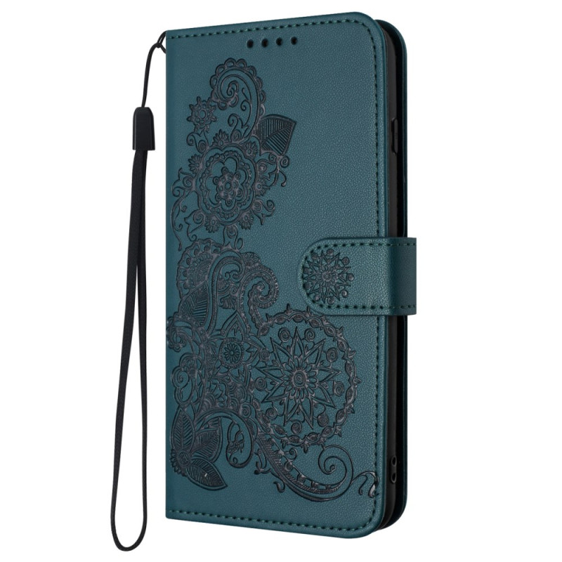 Capa para Samsung Galaxy A05 Flores de Mandala