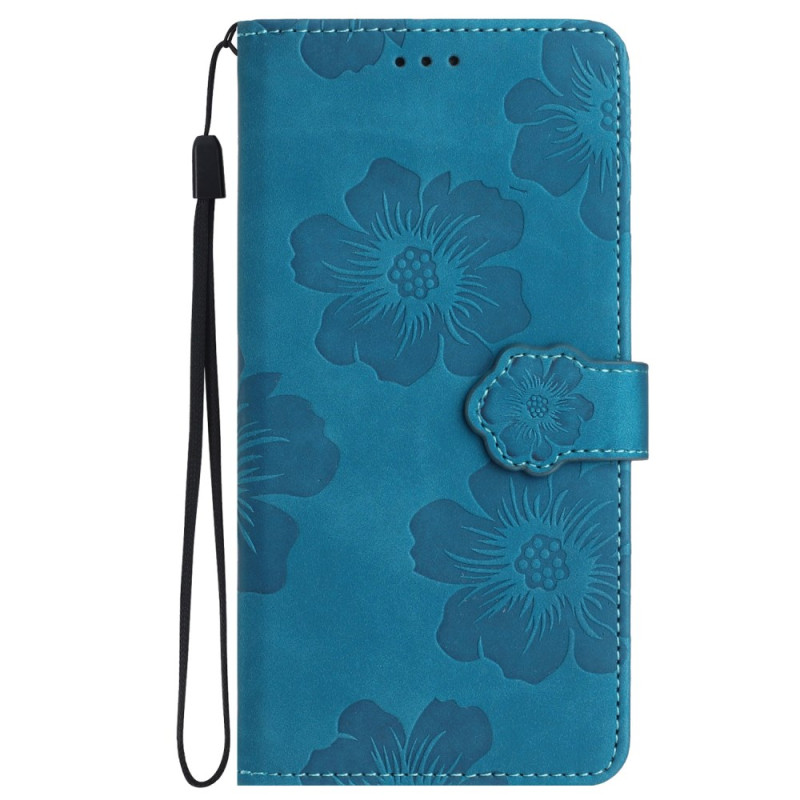 Capa Samsung Galaxy A05 Floral com correia