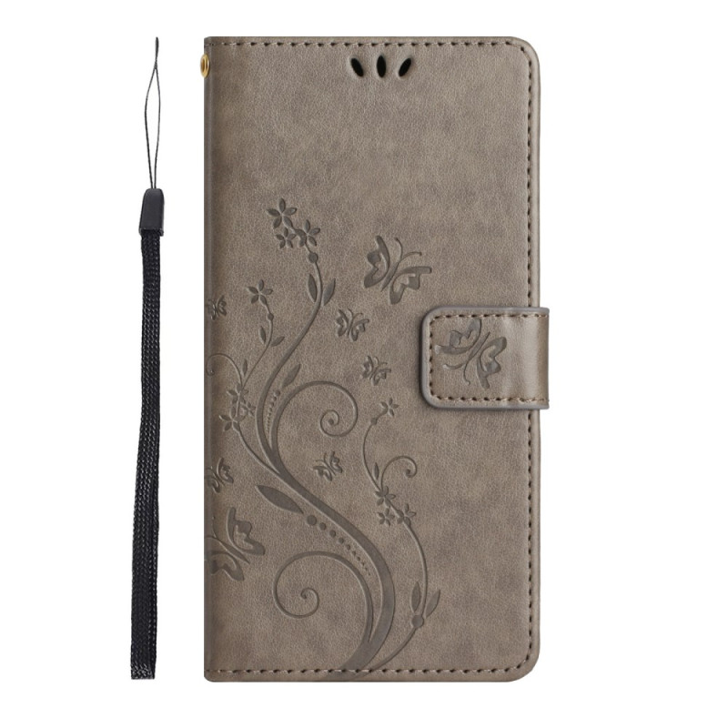 Capa para Samsung Galaxy A05 Flores e borboletas