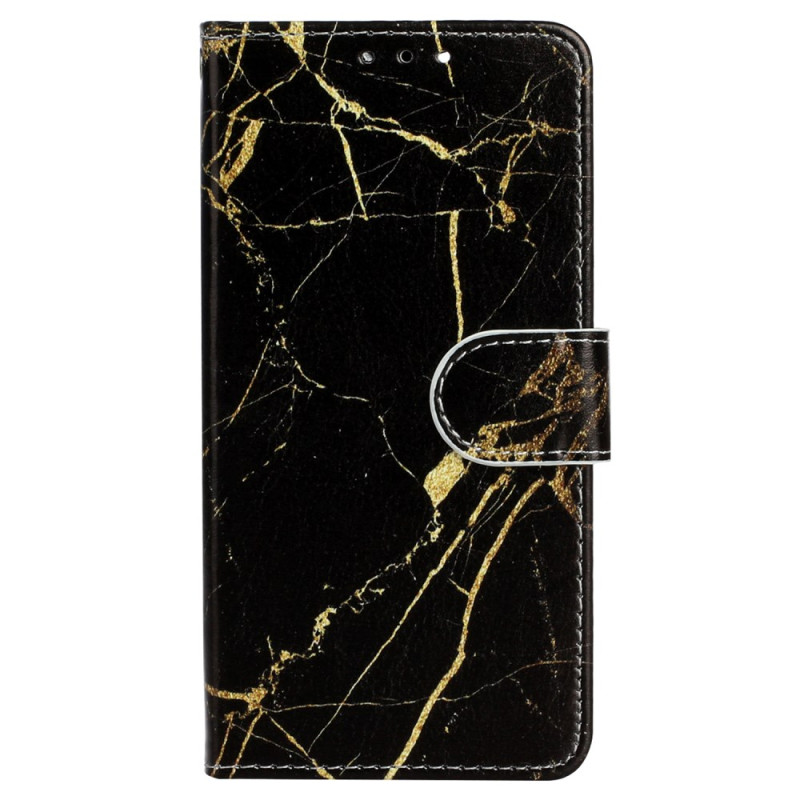 Capa Motorola Edge 50 Marble Gold and Black