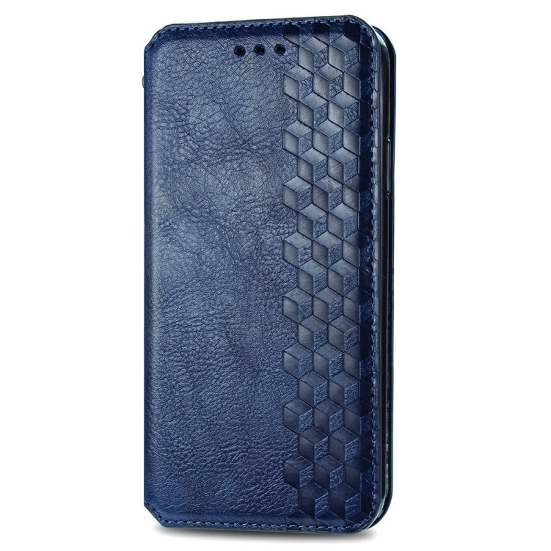 Capa flip Xiaomi 14T Efeito camurça Friso