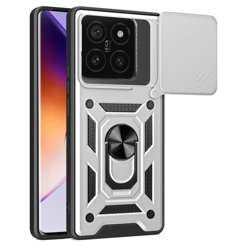 Coque Xiaomi 14T Pro Rabat Coulissant pour Caméra