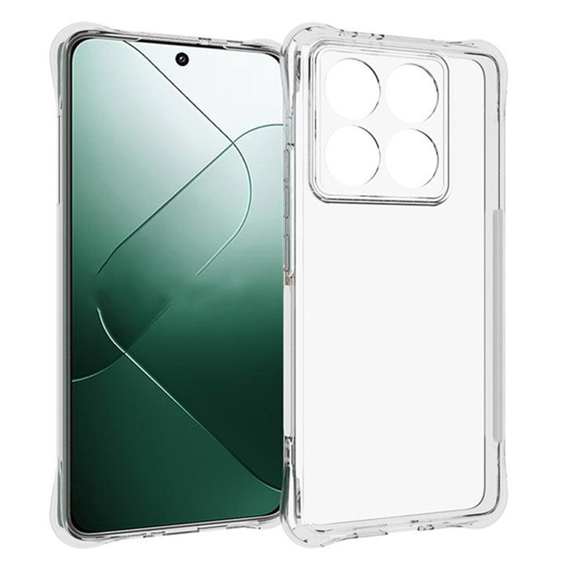 Coque Xiaomi 14T Pro Transparente Coins Renforcés