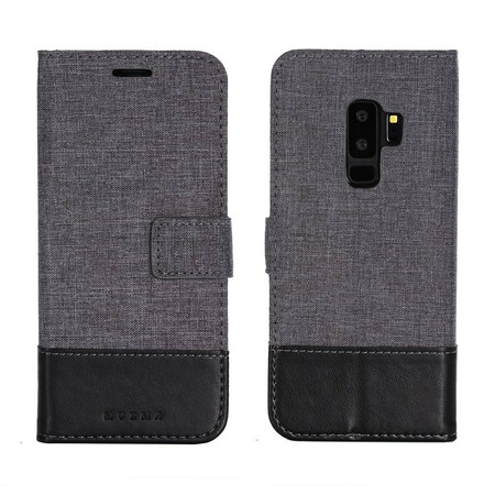Samsung Galaxy S9 Plus Case Muxma Tecido e Efeito Couro