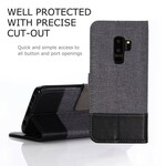 Samsung Galaxy S9 Plus Case Muxma Tecido e Efeito Couro