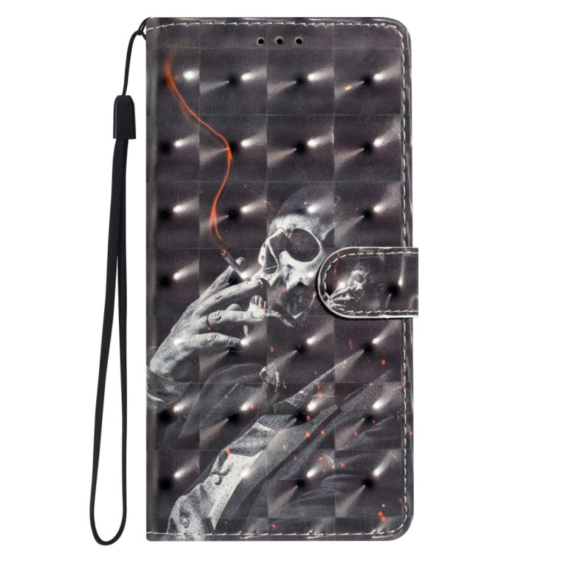 Capa para Samsung Galaxy A16 4G / 5G Skeleton Smoker