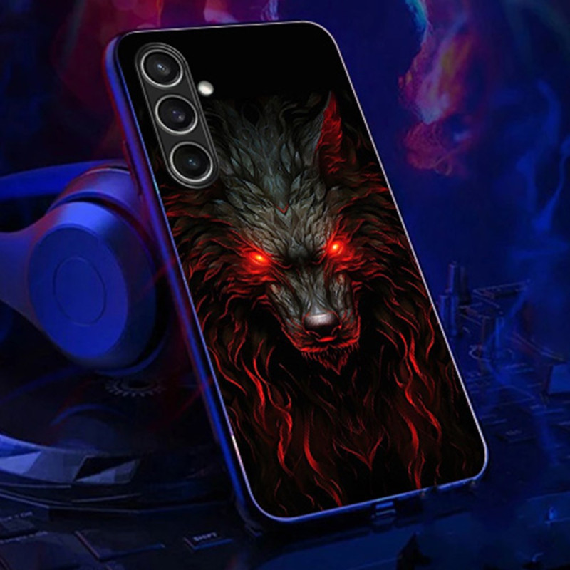 Capa para Samsung Galaxy A16 4G / 5G Call Flash Series Red-Eyed Wolf