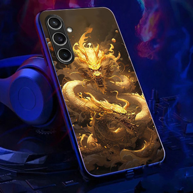 Samsung Galaxy A16 4G / 5G Call Flash Series Gold Dragon Case