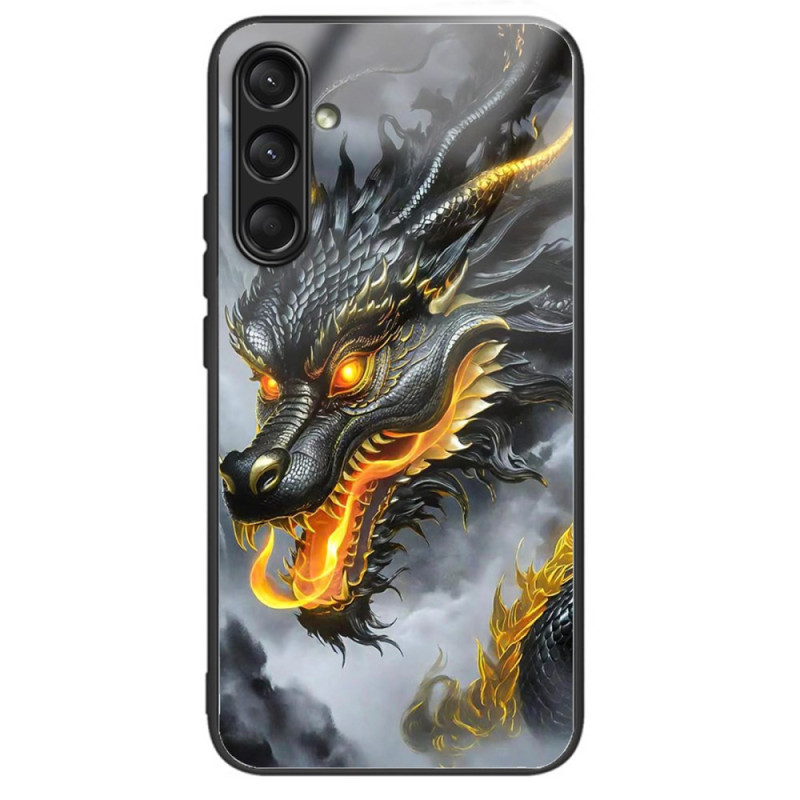 Capa de vidro temperado para Samsung Galaxy A16 4G / 5G Dragão