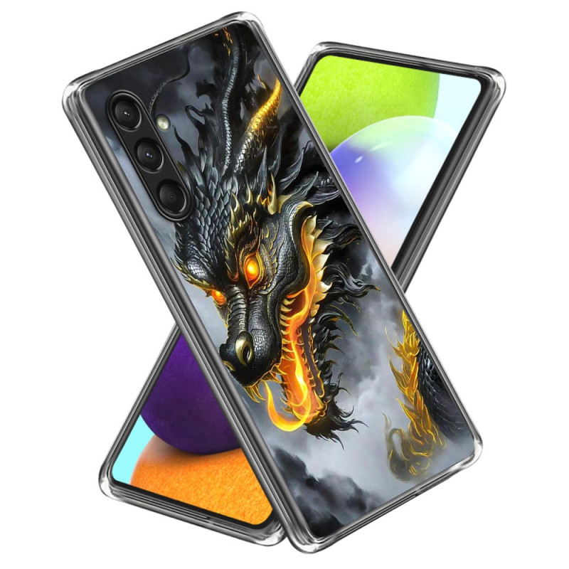 Capa de silicone para Samsung Galaxy A16 4G / 5G Dragão