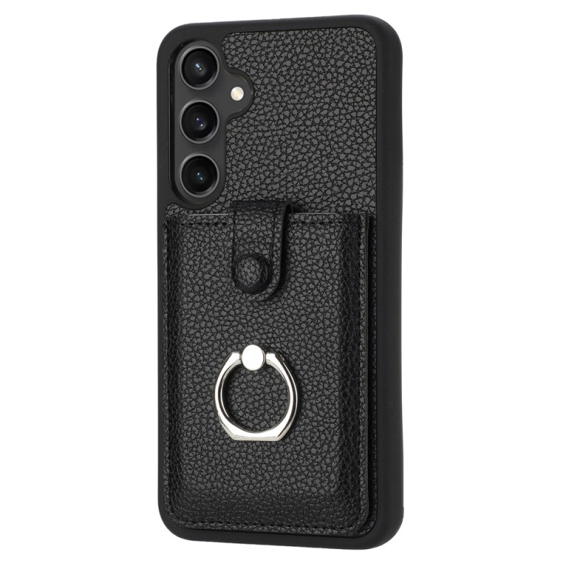 Capa Samsung Galaxy A16 4G / 5G Estilo porta-cartões e anel de suporte