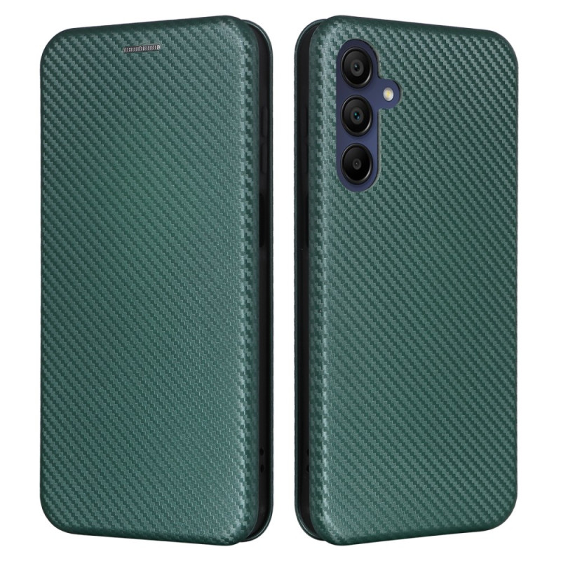 Capa Flip Cover Samsung Galaxy A16 4G / 5G Fibra de carbono