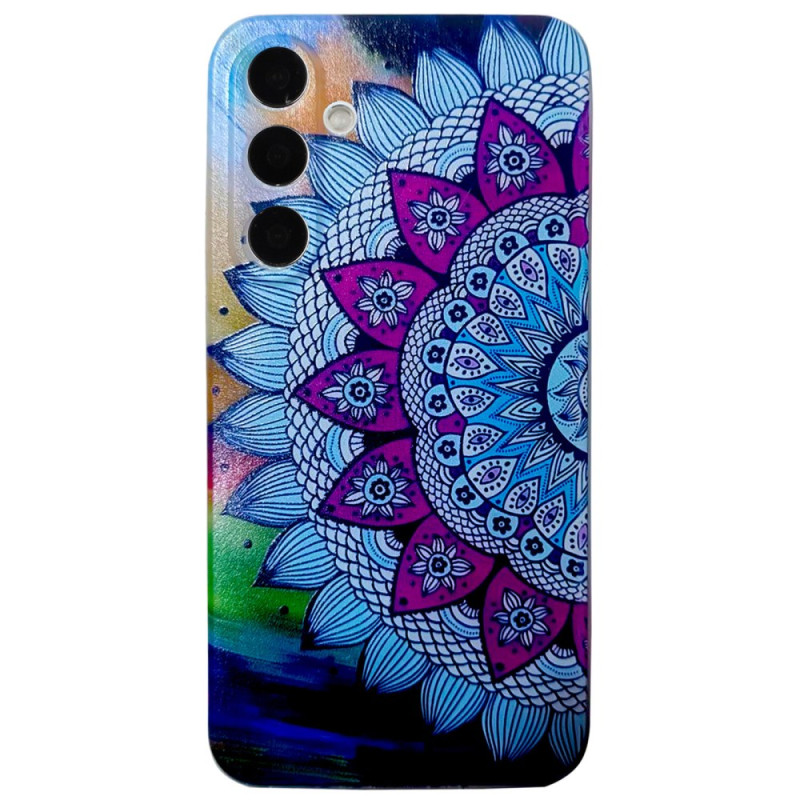 Capa para Samsung Galaxy A16 4G / 5G Design de flor de mandala