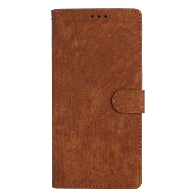 Capa para Samsung Galaxy A16 4G / 5G Efeito camurça com correia