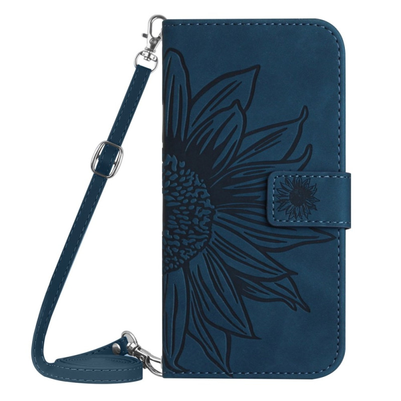 Capa Samsung Galaxy A16 4G / 5G Sunflower Print Alça de ombro