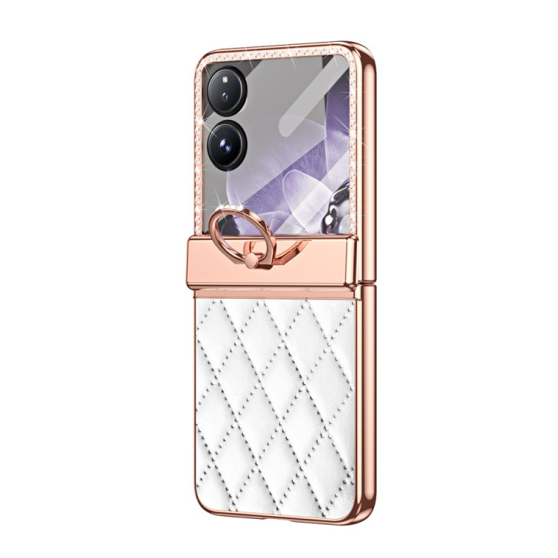 Capa para Xiaomi Mix Flip 5G com anel e strass