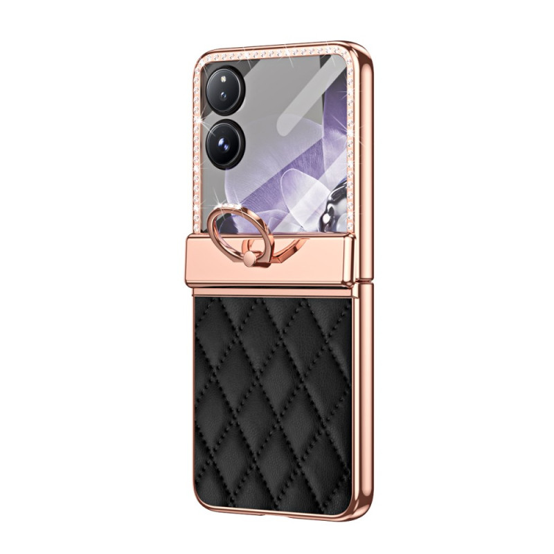 Capa para Xiaomi Mix Flip 5G com anel e strass