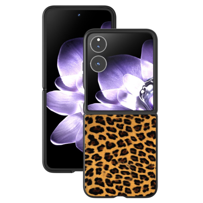 Capa Xiaomi Mix Flip com padrão de leopardo