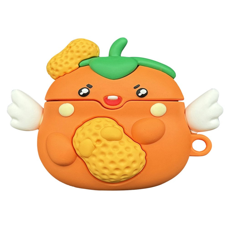 Capa AirPods Pro 2 / AirPods Pro Cartoon Laranja