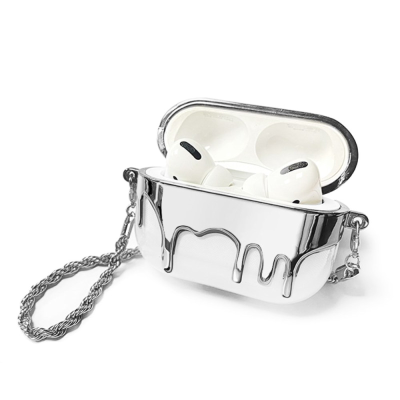 Capa
 para AirPods Pro 2 / Frasco de perfume e corrente para AirPods Pro Design