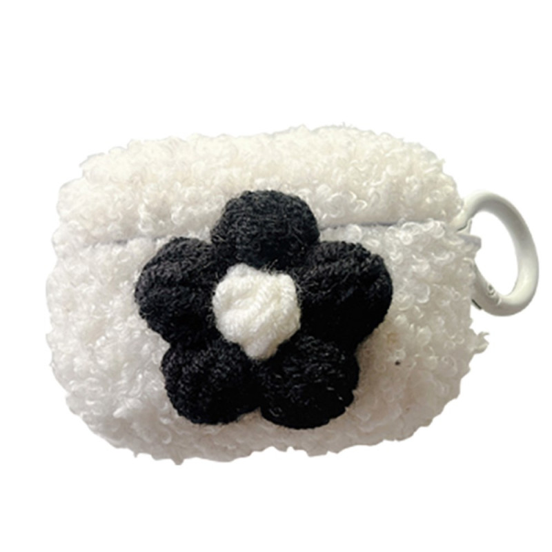 Capa de peluche para AirPods Pro 2 Flower